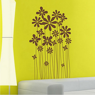 vinilo decorativo aplicado en pared, pegatinas